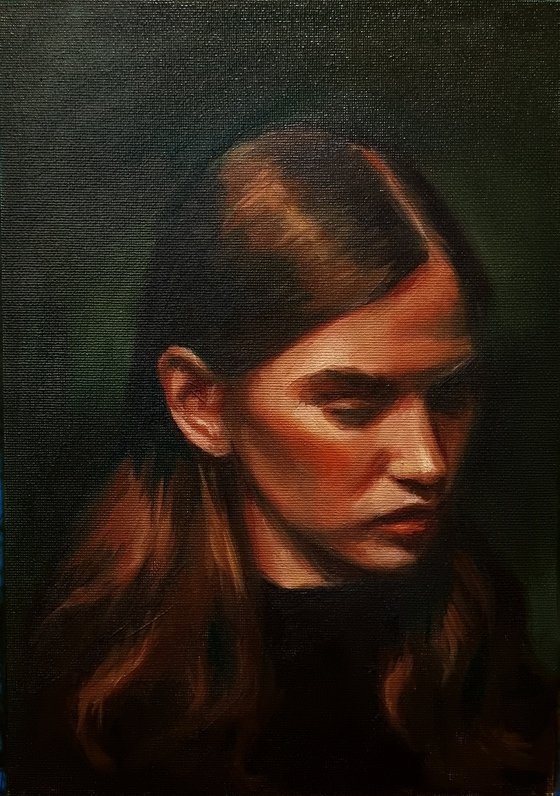 Oil portrait 0124-05