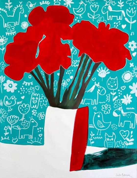 Red Floral Bouquet
