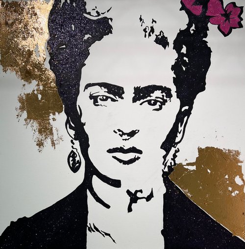Potrait ,,Frida” Eka Peradze Art by Eka Peradze