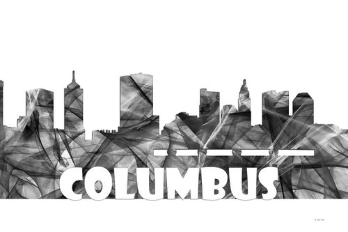 Columbus Skyline BG2 by Marlene Watson