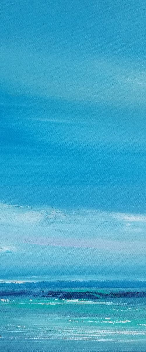 Seascape - Sun King by Mel Graham