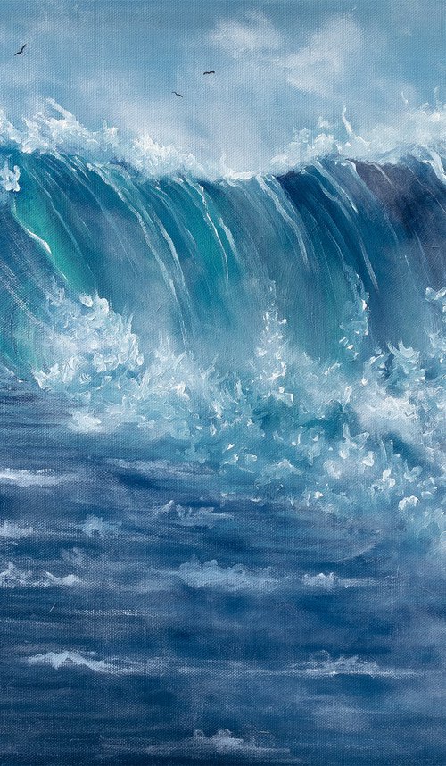 Second Wave by Sarah Vms Art