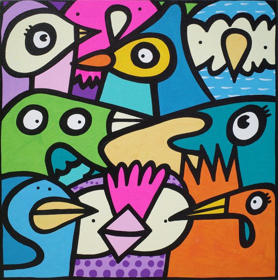 Fluttering Flock