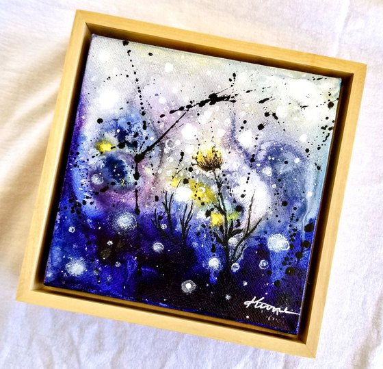Small Joy (After Rain No.3) with frame