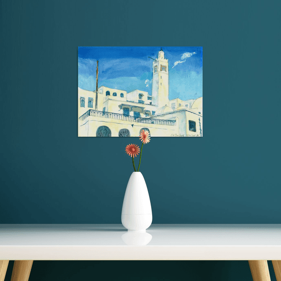 Sidi Bou Saïd. The Mosque