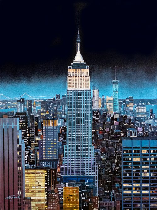 Manhattan. New York by Tetiana Tiplova