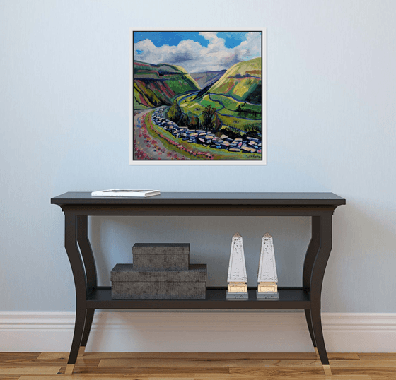 Swaledale from the top footpath