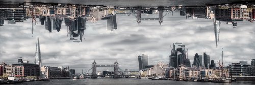 The London skyline by Paul Nash