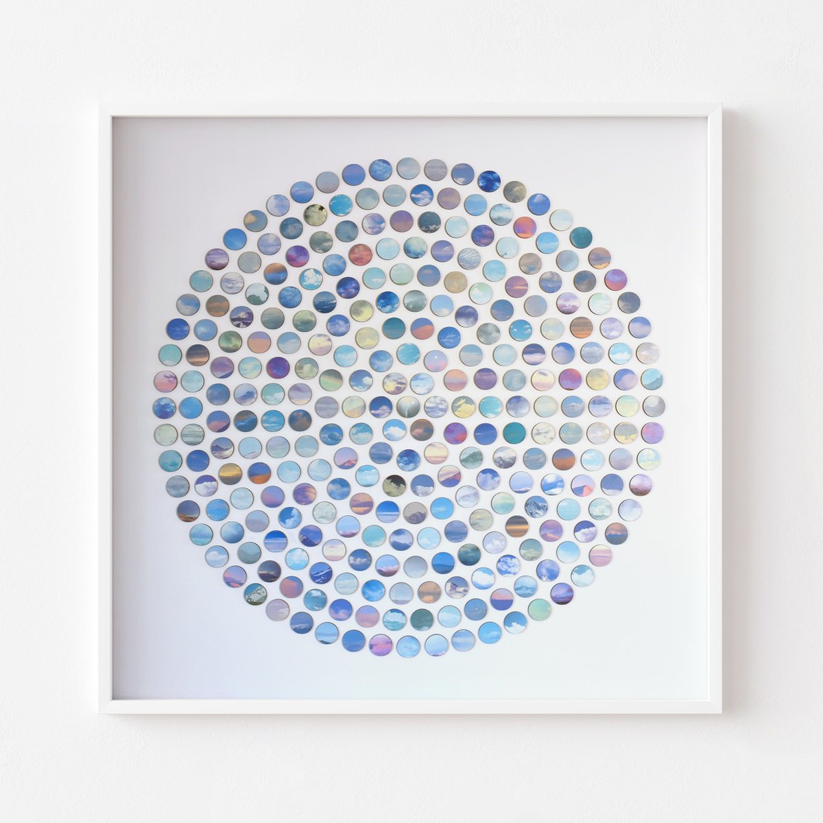 Violet Skies By Amelia Coward, 33 X 33, Artwork For Sale On Artfinder