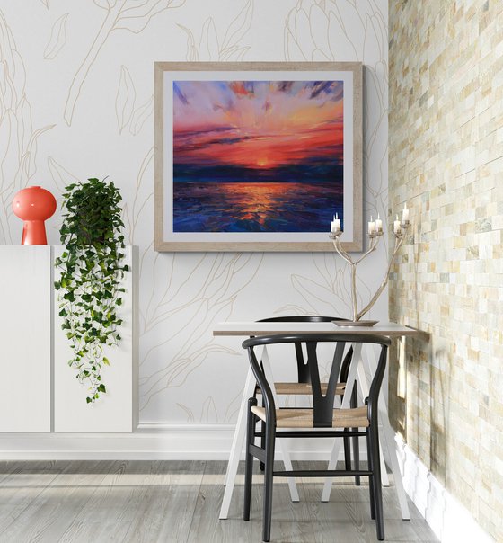 Ocean sunset