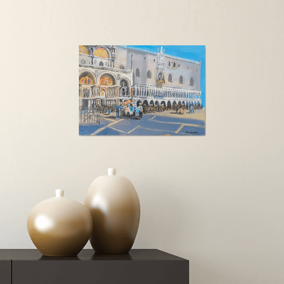 San Marco, Venice an original oil painting