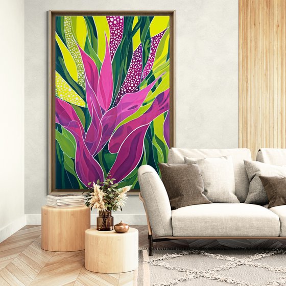 Tropical Leaves Dance #6