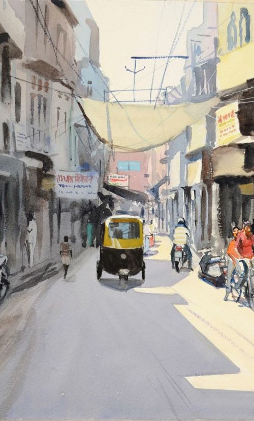 Jodhpur Street - V by Ramesh Jhawar