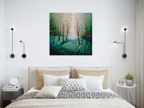 Edge of Stillness Forest Light