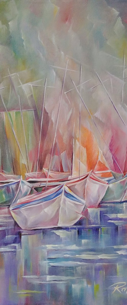 Boats by Raphael Chouha