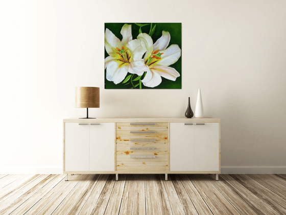 Lilies in Motion