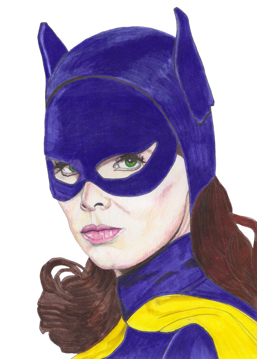 Batgirl Yvonne Craig by Paul Nelson-Esch