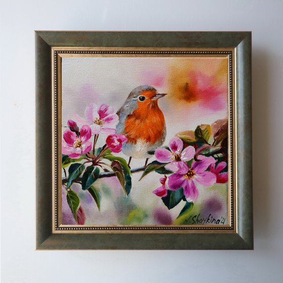 Robin Bird Painting