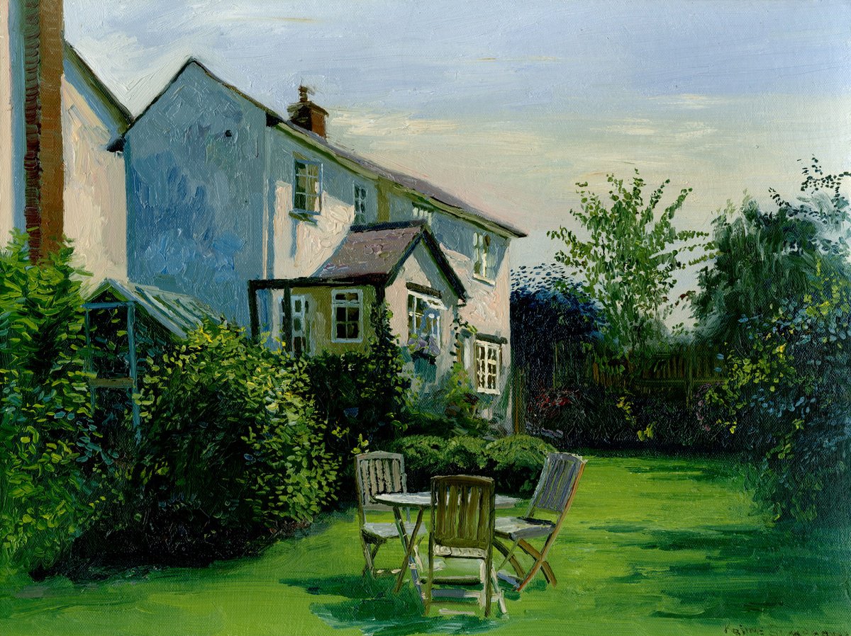 Haddenham. Garden by Simon Kozhin