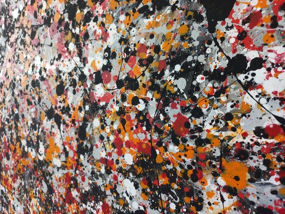 Abstract painting by M.Y.