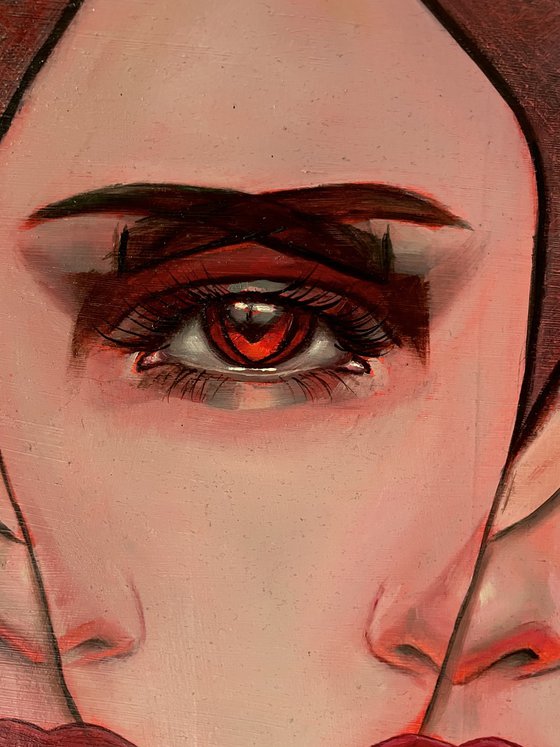 In Her Red Silence