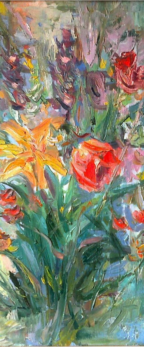 Flowers(35x50) by Kamsar Ohanyan