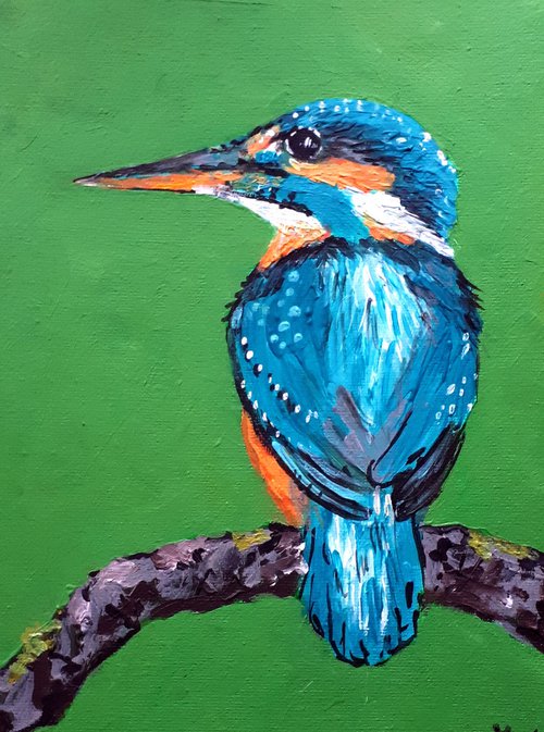 "Kingfisher" by Marily Valkijainen