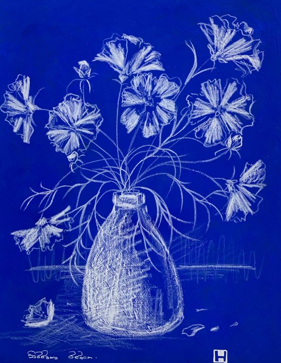 THE BLUE DRAWINGS