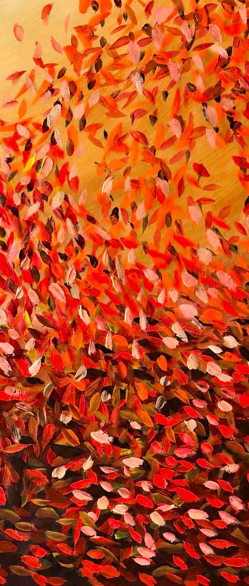 Falling Leaves by Lina Verano