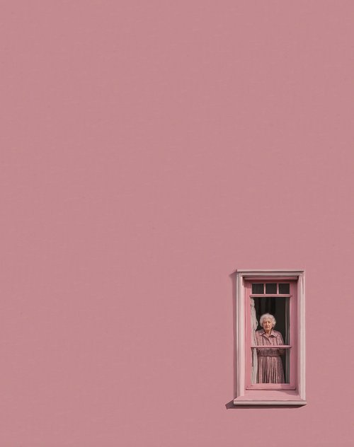 Pink grandma by Marcus Cederberg