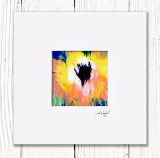 Blooming Magic 220 - Abstract Floral Painting by Kathy Morton Stanion