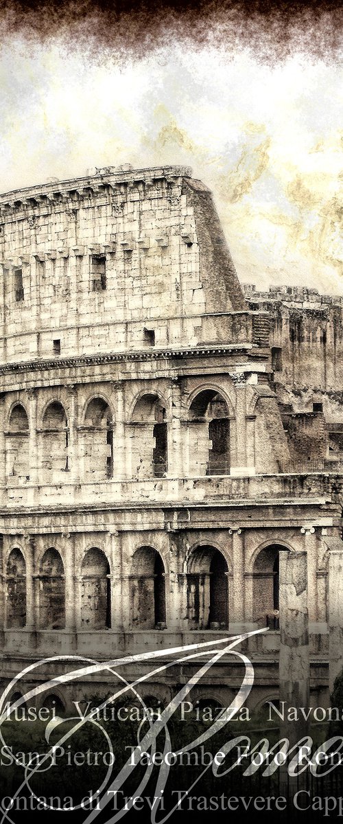 Roma Coliseum by Javier Diaz