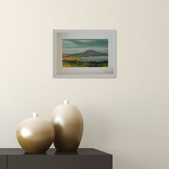 Summer bay - a  landscape and seascape painting