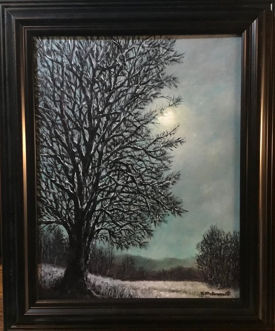 FROSTY MOONLIGHT by K. McDermott (SOLD)