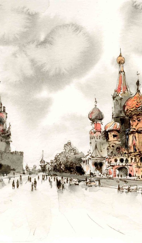 Red Square, Moscow by Eugenia Gorbacheva