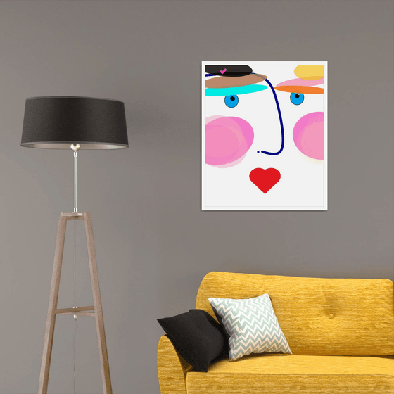 Charming Cloud abstract artmodern