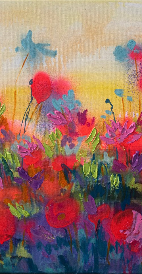 The colour of heaven by Nataliia Karavan