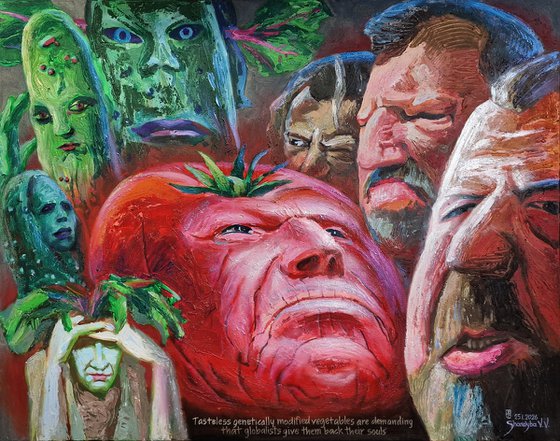 Tasteless genetically modified vegetables