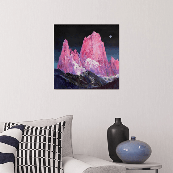 Pink peaks