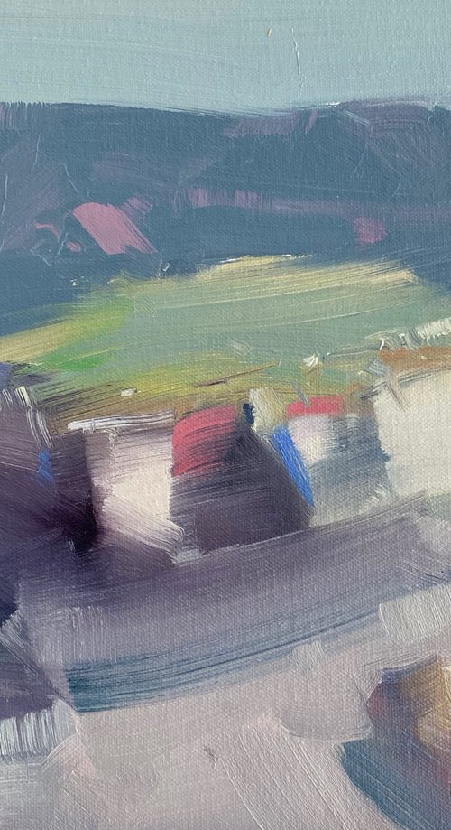 Canyon Rock, Original oil painting, Handmade artwork, One of a kind by Vahe Yeremyan