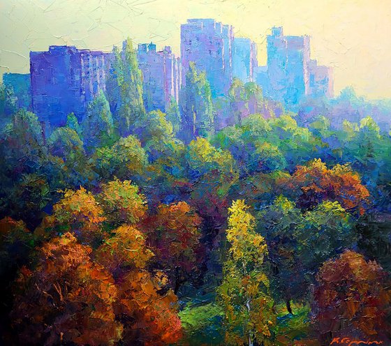 Morning in the city