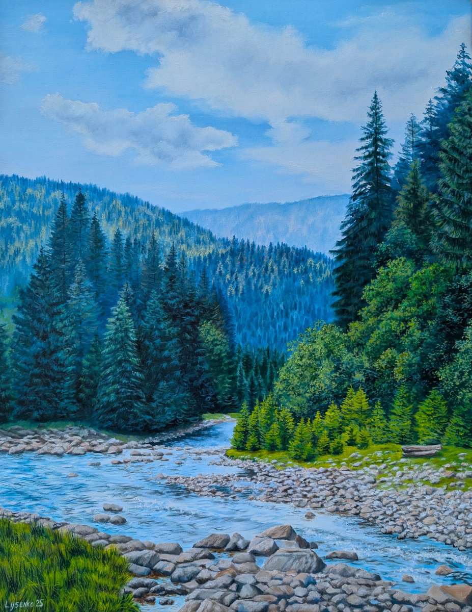Photorealistic Oil Painting , Place Of Rest By Andrii Lysenko, 28 X 35, Artwork For Sale On Artfinder