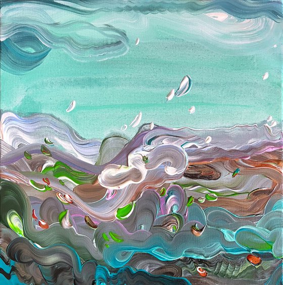 Coastal study no.62 - diptych