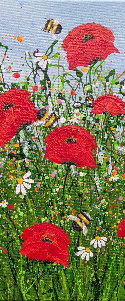 Poppy Meadow Delight #2 by Lucy Moore