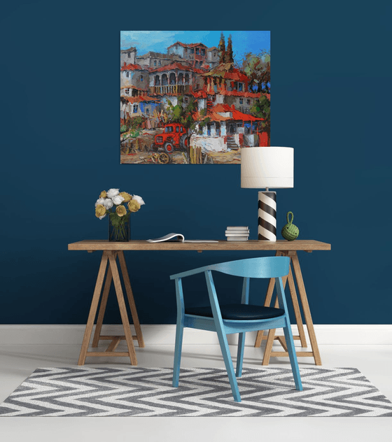 Red-Tiled Village