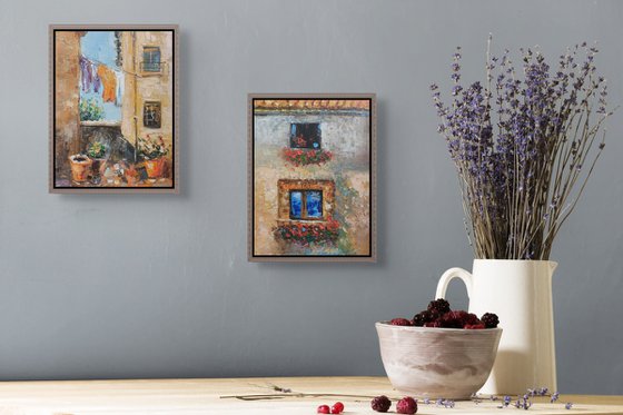 Mediterranean Sunlit Walls