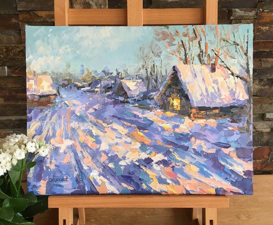 "Winter evening..."