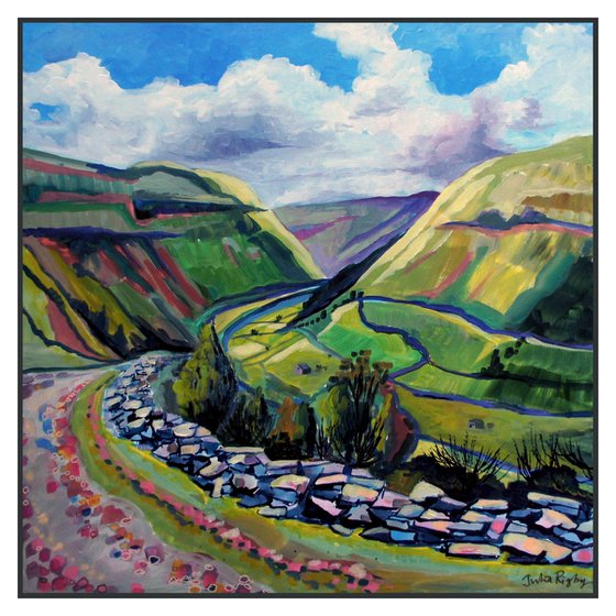 Swaledale from the top footpath