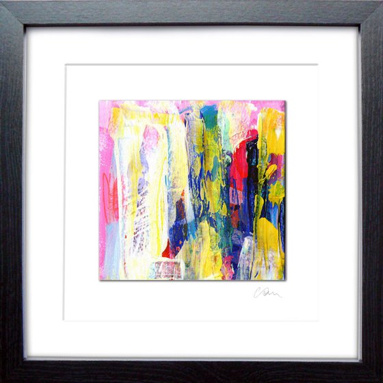 Original Abstract Painting - Ready to hang abstract on paper #2