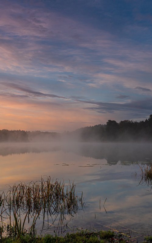 October Lake by Kamila Wiśniewska-Hałka